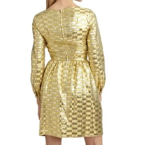 Philosophy di Alberta Ferretti Gold Windowpane